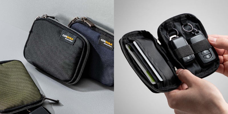 サンワダイレクト、コーデュラ素材のスマートキーケースを発売 - 画像2