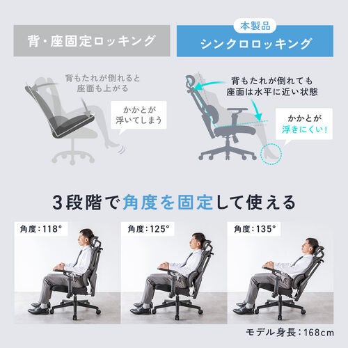 サンワダイレクト、調整機能に優れた高機能メッシュチェアを発売｜快適な作業環境を支える機能と製品仕様