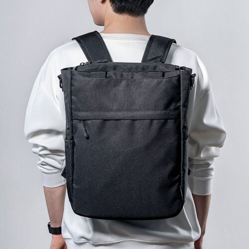 サンワダイレクト、スリムで多機能な3WAYバッグを発売 - 画像2