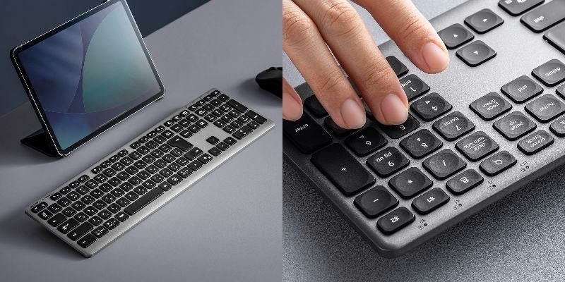 サンワダイレクト、3台マルチペアリング対応キーボード発売 - 画像2