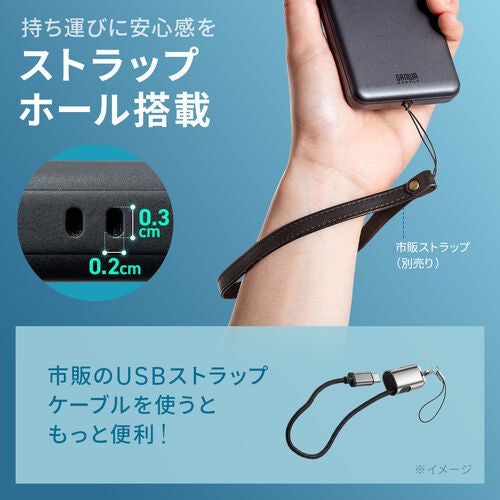 サンワダイレクト、半固体電池採用のモバイルバッテリーを発売 - 画像15