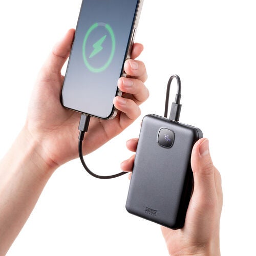 サンワダイレクト、半固体電池採用のモバイルバッテリーを発売 - 画像2