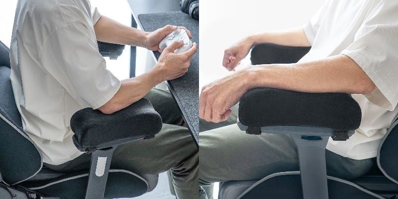 いつもの椅子が“極上チェア”に！後付けアームレスト発売 - 画像2