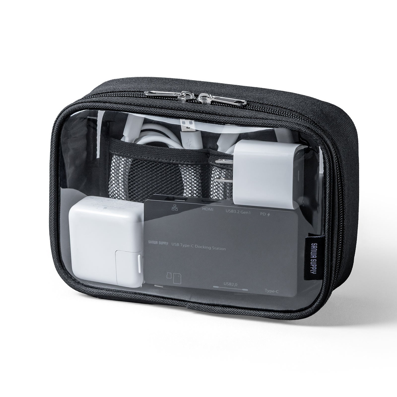 サンワダイレクト、中身が見える透明ポーチを発売 - 画像6