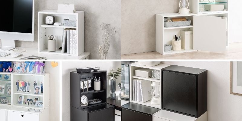 サンワダイレクト、組み合わせ自由なキューブ型収納ボックスを発売 - 画像2