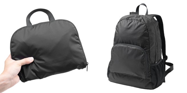 サンワダイレクト、折りたたみリュックLサイズを発売 - 画像3