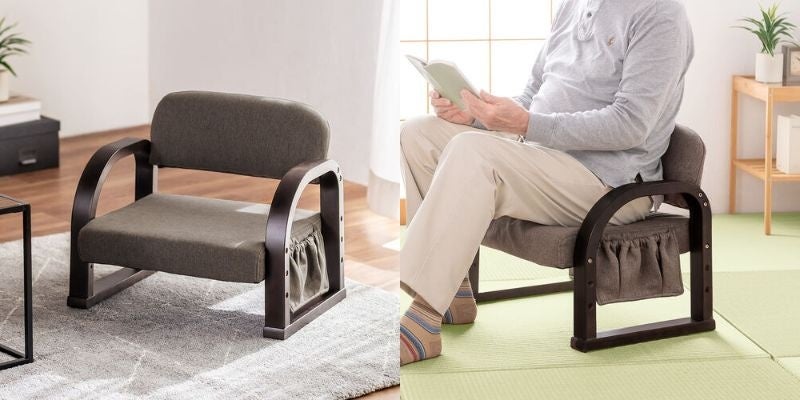 立ち座りが楽に！高座椅子をサンワダイレクトが発売 - 画像2