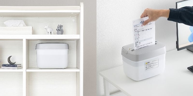 サンワダイレクト、細断力とデザイン性を両立した卓上シュレッダーを発売 - 画像2