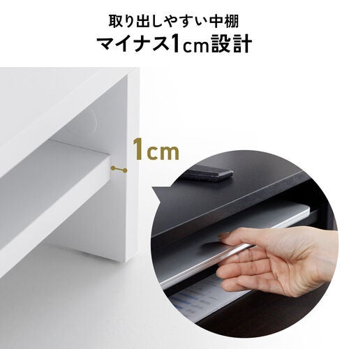 サンワダイレクト、収納力に優れた2段式木製モニター台を発売 - 画像7