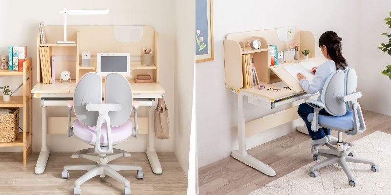 サンワダイレクト、子どもの成長を支える多機能学習デスクを発売 - 画像2