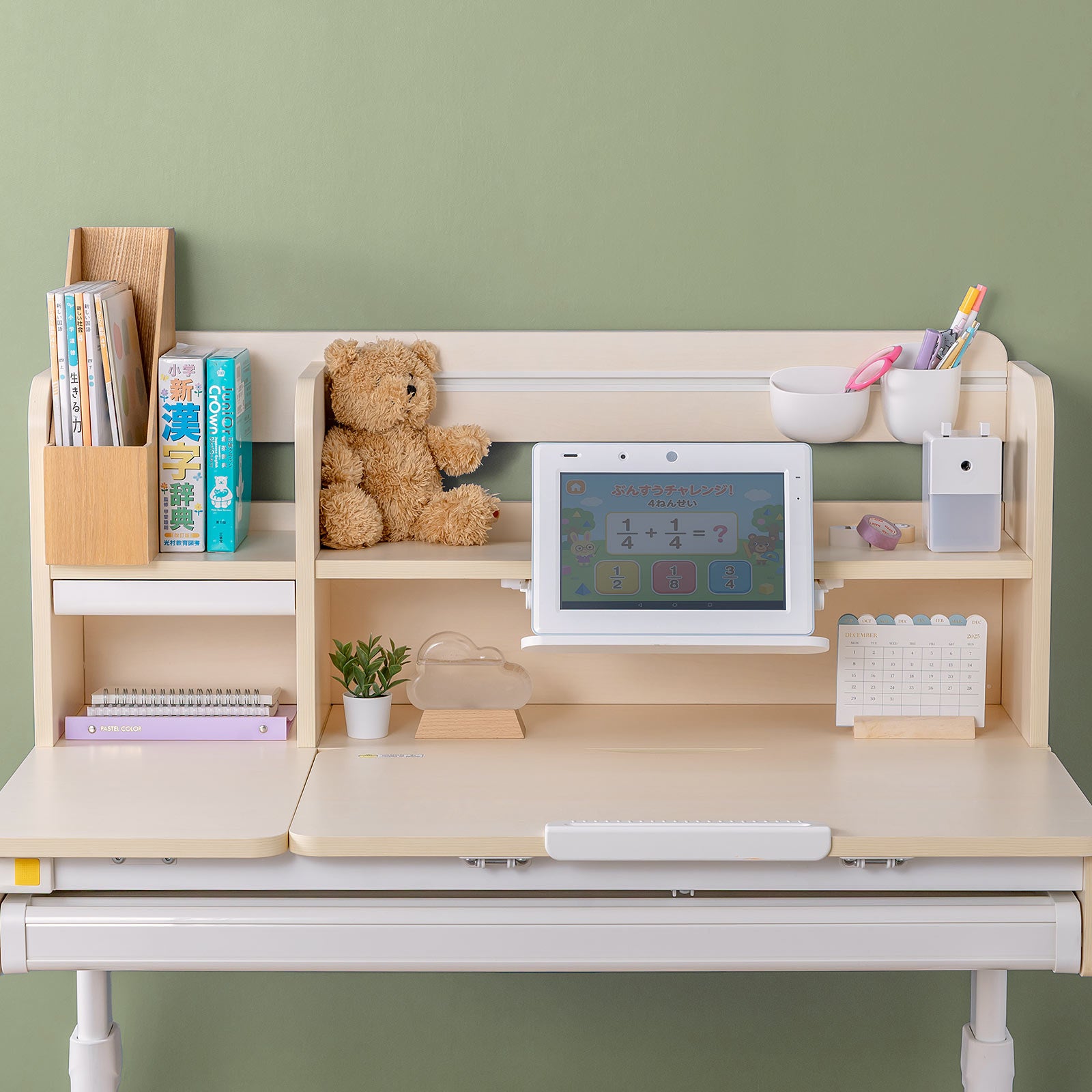 サンワダイレクト、子どもの成長を支える多機能学習デスクを発売 - 画像6