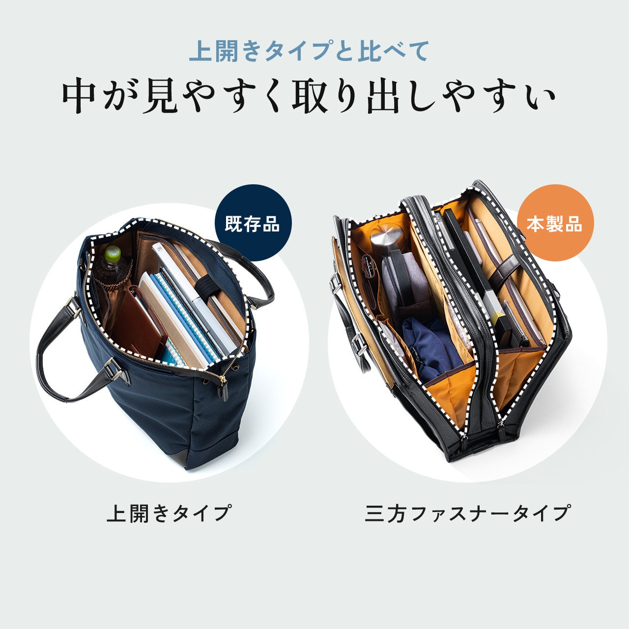 サンワダイレクト、岡山デニムの日本製2WAYビジネスバッグを発売 - 画像7