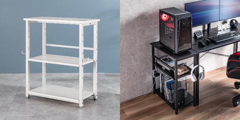 サンワダイレクト、デスク横に配置できるオープンラックを発売 - 画像2