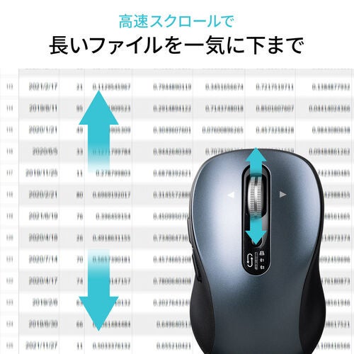 サンワダイレクト、3台切替＆静音のワイヤレスマウス発売 - 画像4