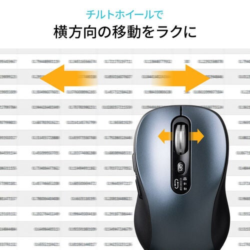 サンワダイレクト、3台切替＆静音のワイヤレスマウス発売 - 画像5