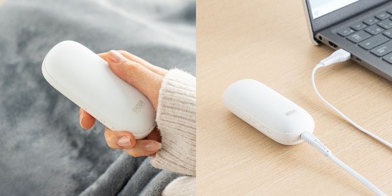 サンワダイレクト、USB-C充電式スリムカイロを新発売 - 画像2