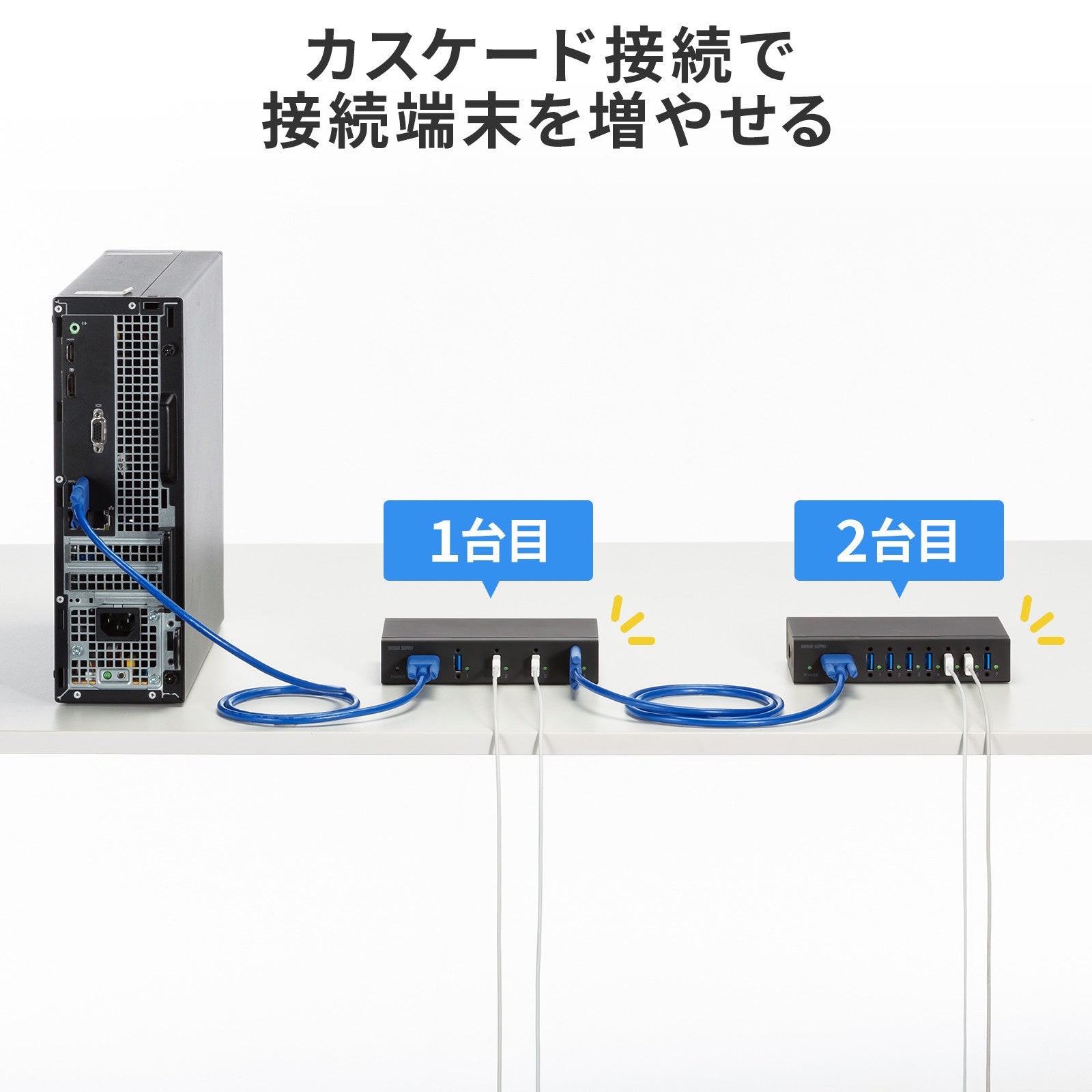サンワサプライ、-40～70℃対応の産業用USB 5Gbpsハブを発売 - 画像12