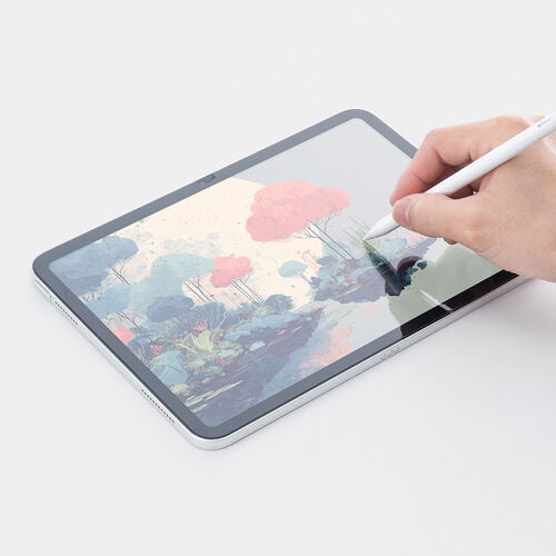 サンワダイレクト、簡単に貼り付けできるiPad用強化ガラスフィルムを発売 - 画像2