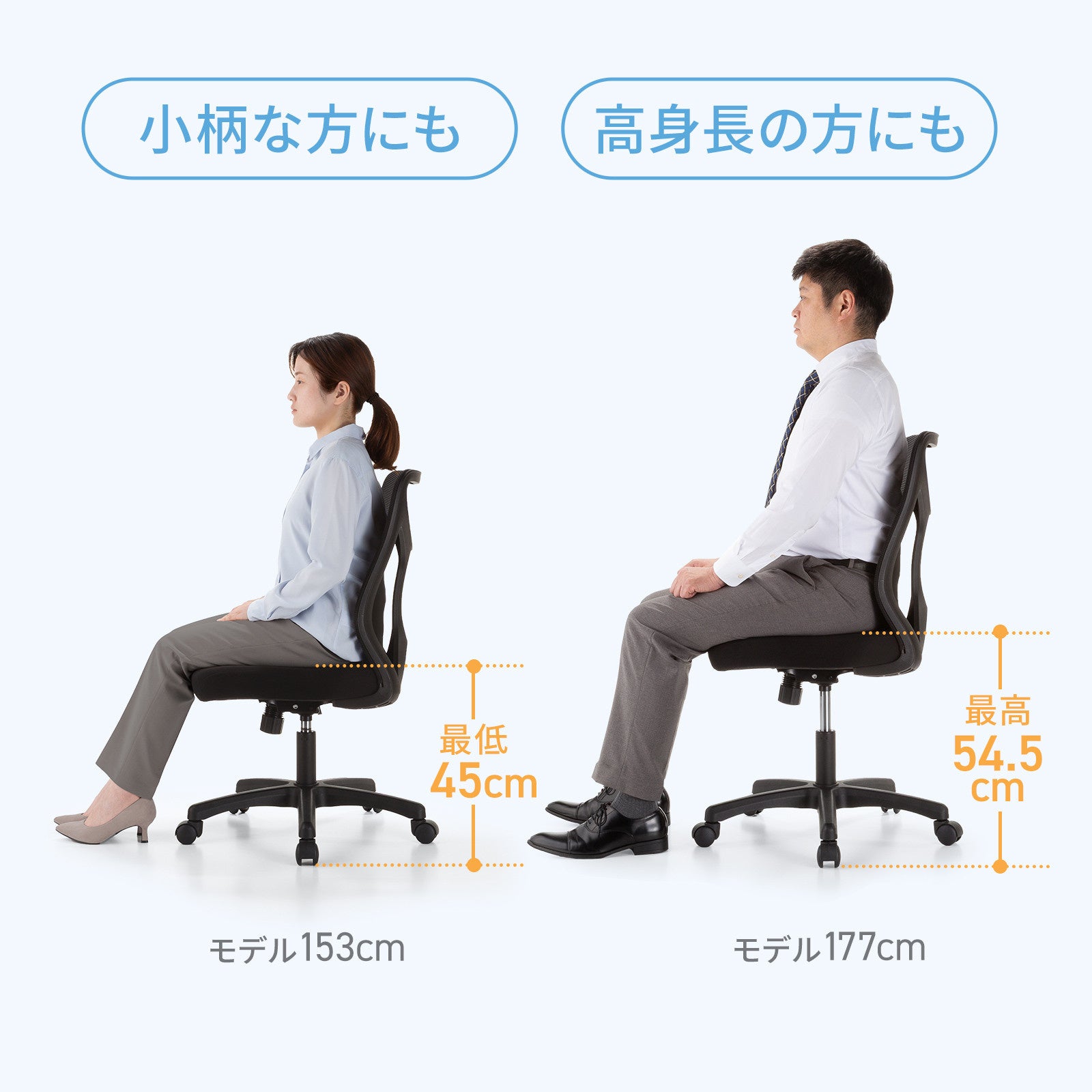 サンワサプライ、高密度ウレタン採用のメッシュチェア「SNC-NET28BK」を発売|製品スペック一覧