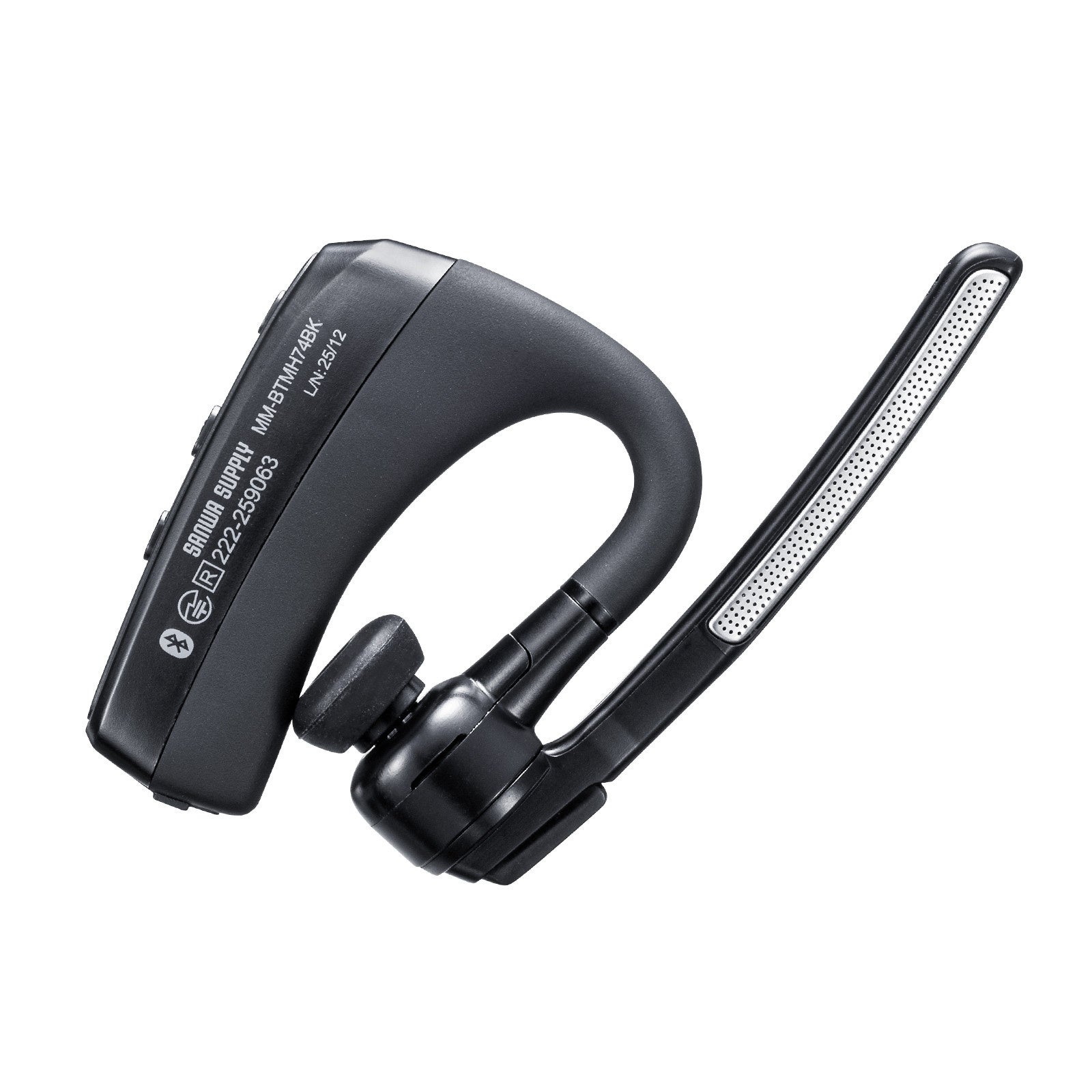 サンワサプライ、デュアルマイクノイズキャンセル搭載の片耳Bluetoothヘッドセット発売 - 画像3