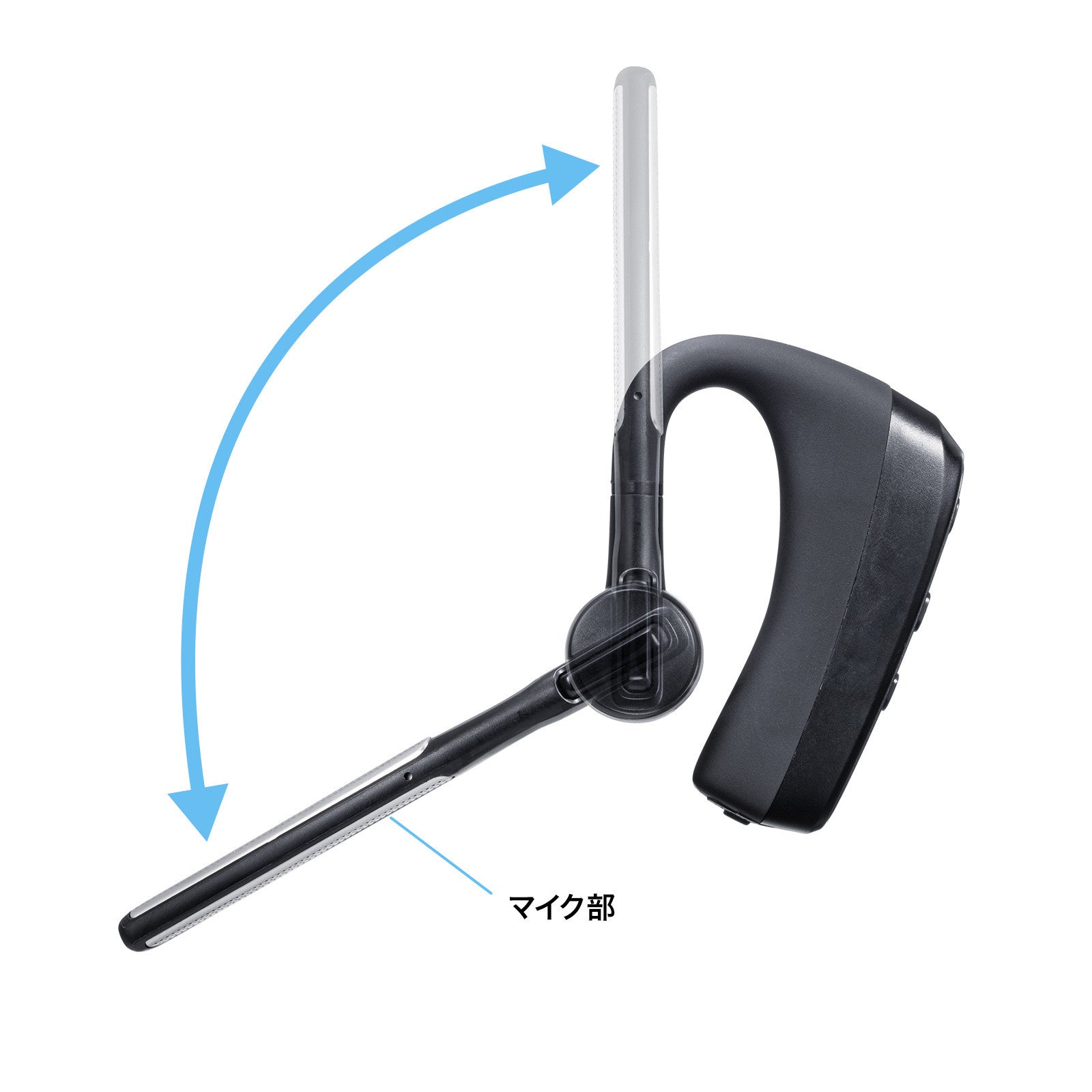 サンワサプライ、デュアルマイクノイズキャンセル搭載の片耳Bluetoothヘッドセット発売 - 画像9