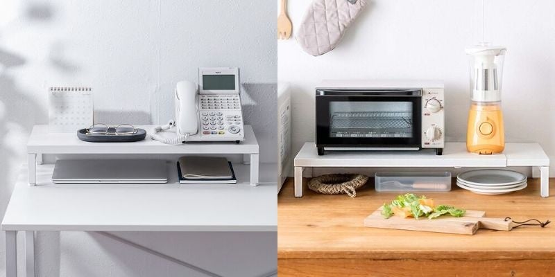 サンワダイレクト、スチール製モニター台のホワイト色を発売 - 画像2