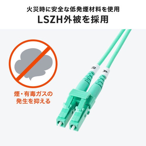 サンワダイレクト、10Gbps対応のOM3光ファイバケーブルを発売 - 画像11