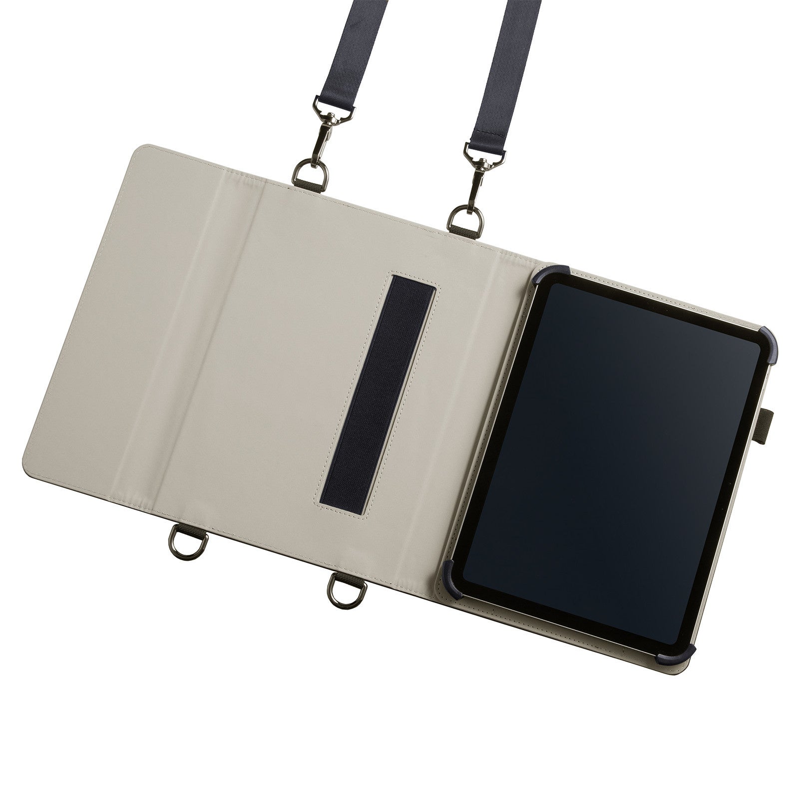 サンワサプライ、ショルダーベルト付きの汎用タブレットケースを発売 - 画像4