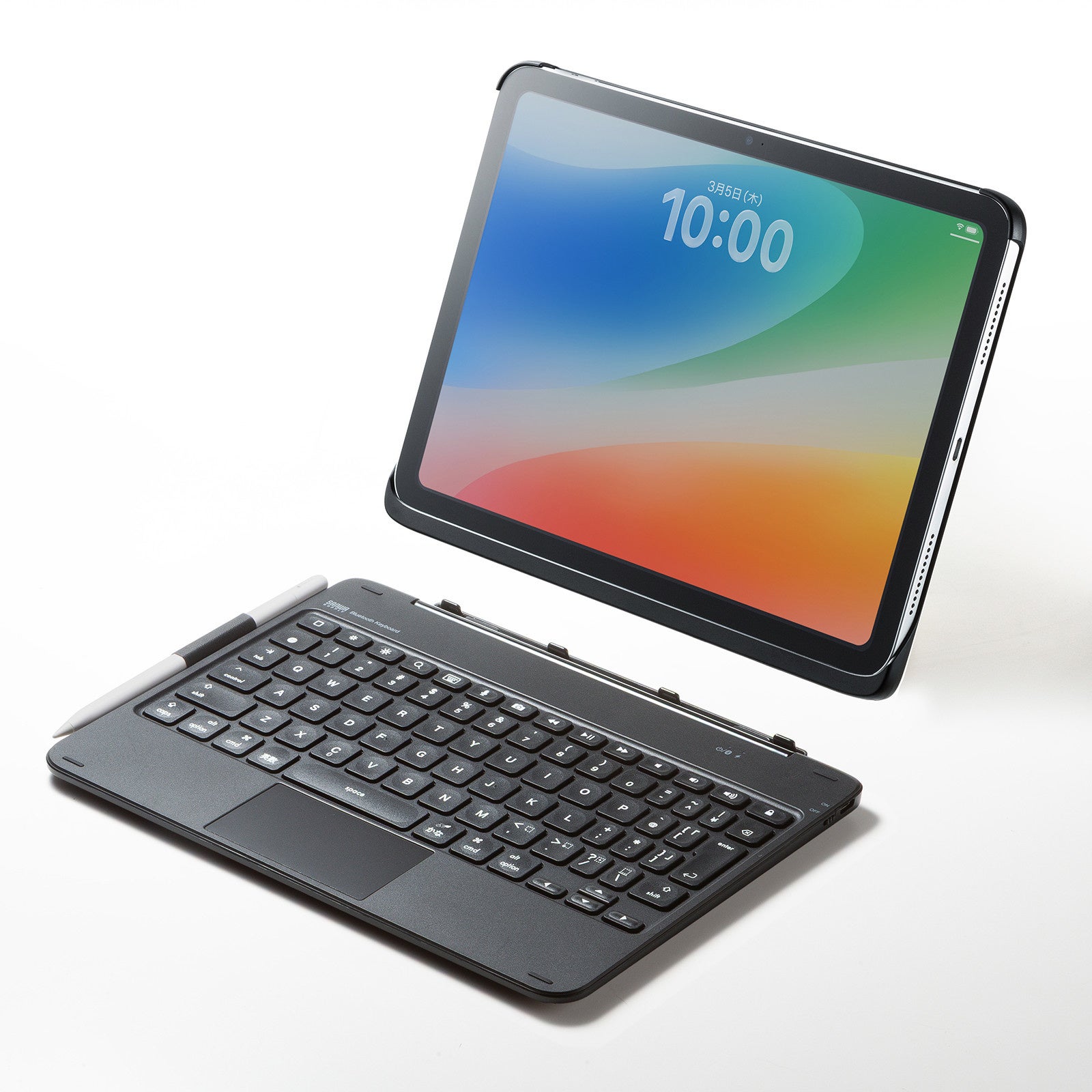 サンワサプライ、iPad用タッチパッド付きキーボード「SKB-BTIPAD5BK」を発売 - 画像3