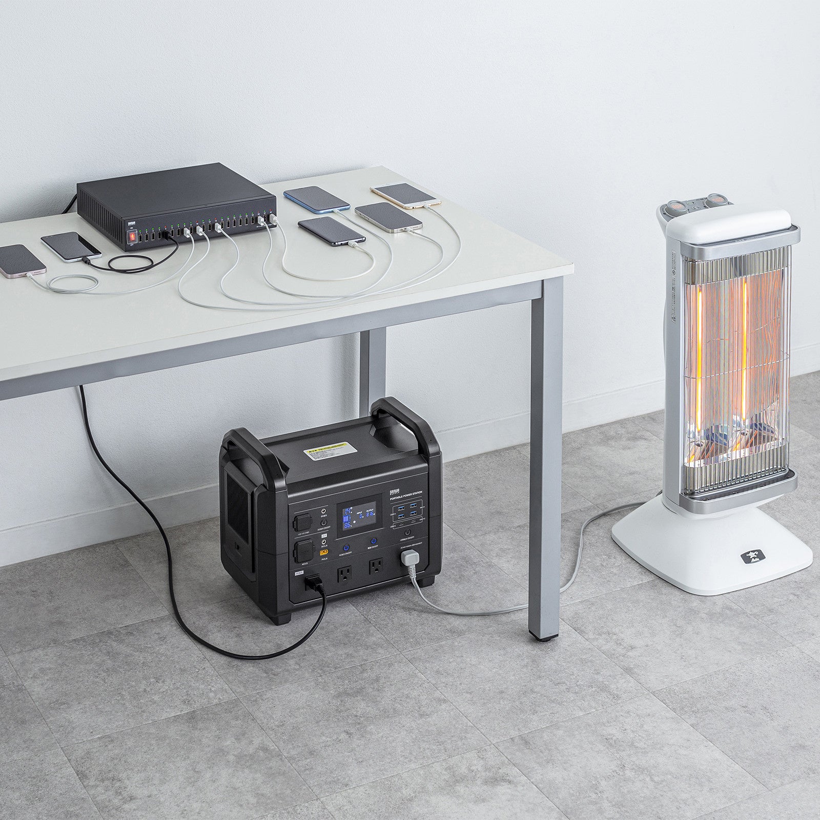 サンワサプライ、大容量1536Whのポータブル電源を発売 - 画像4