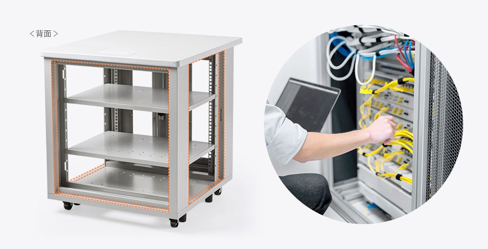 サンワサプライ、19インチマウント搭載のデスクを発売 - 画像6