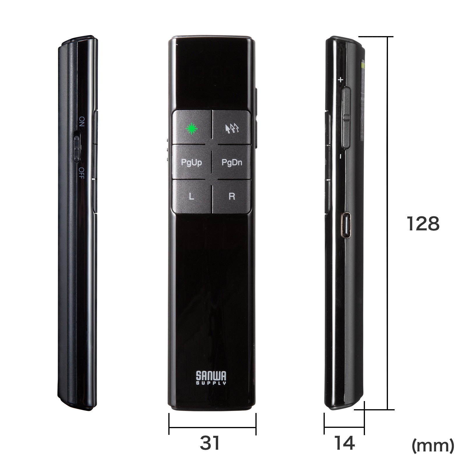 サンワサプライ、レーザーとマウス操作が可能な2WAYワイヤレスプレゼンターを発売 - 画像6