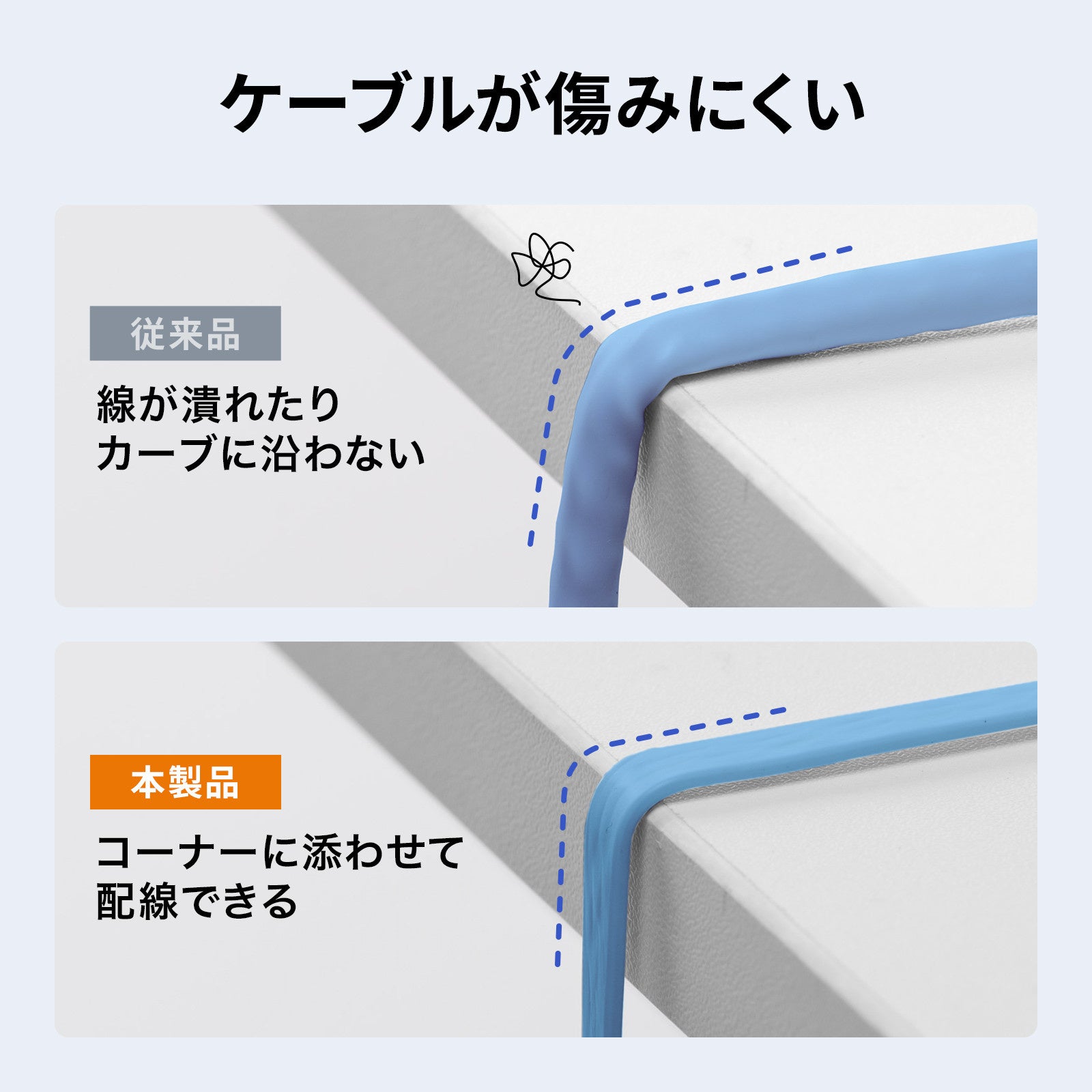 サンワサプライ、薄型CAT7LANケーブルに新色ブルーを追加 - 画像7