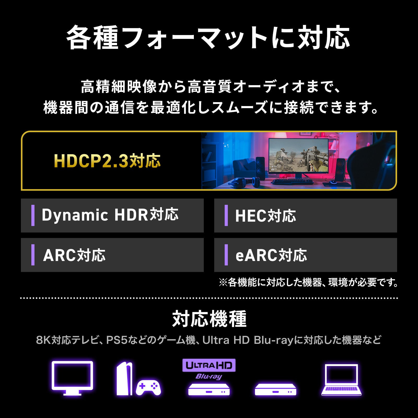 サンワサプライ、高画質対応HDMIケーブル「KM-HD20-US」シリーズを発売 - 画像8