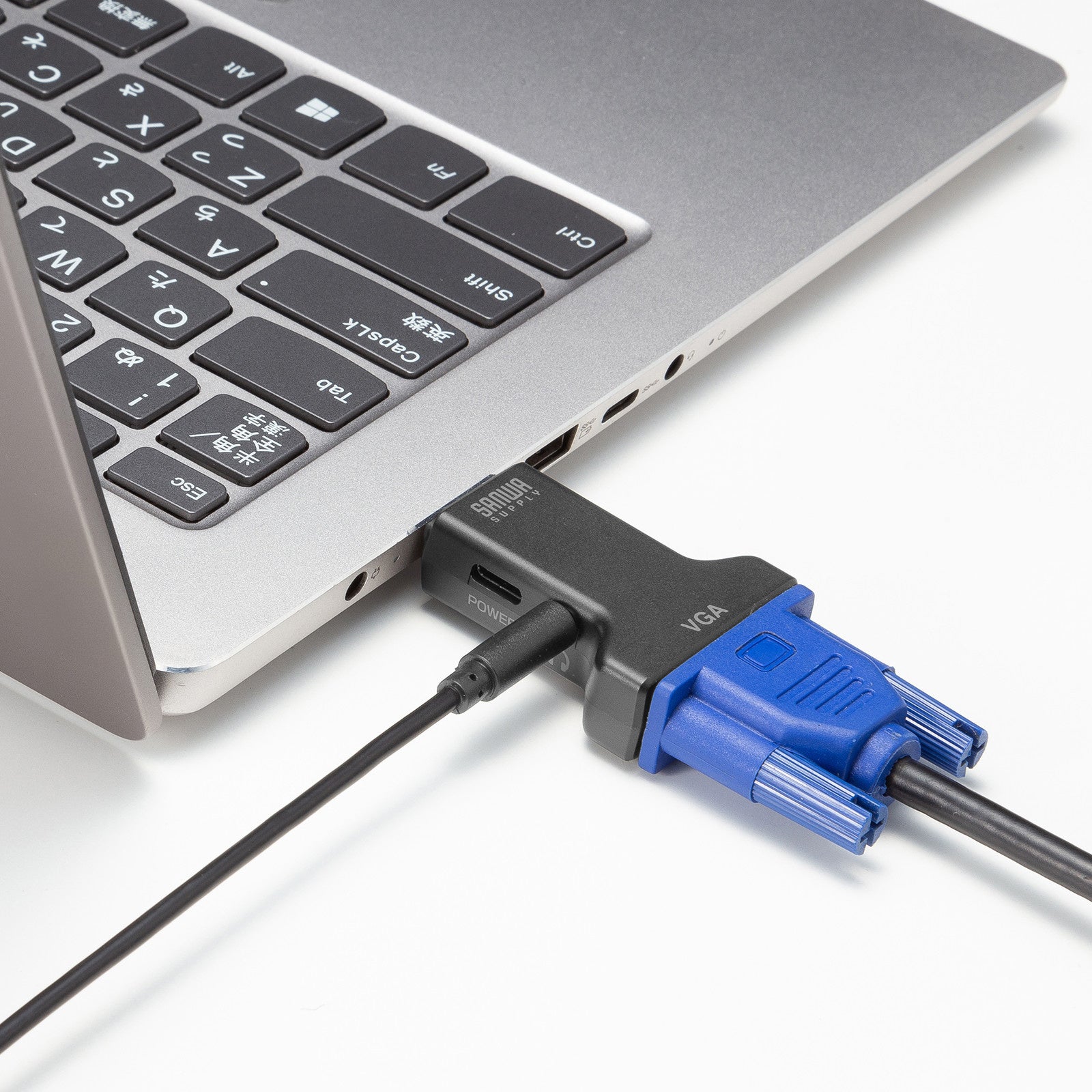 サンワサプライ、ケーブル抜け防止機能付きHDMI→VGA変換アダプタを発売 - 画像6