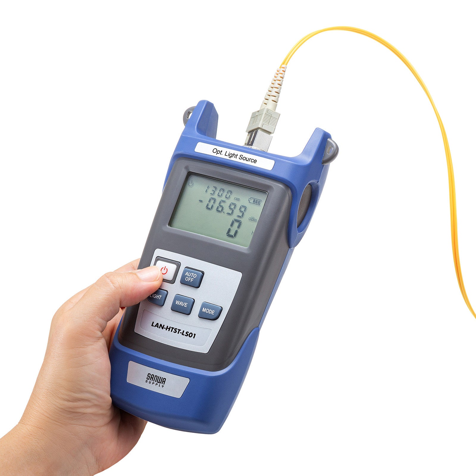 サンワサプライ、光ファイバーテスター用ライトソースを発売 - 画像4