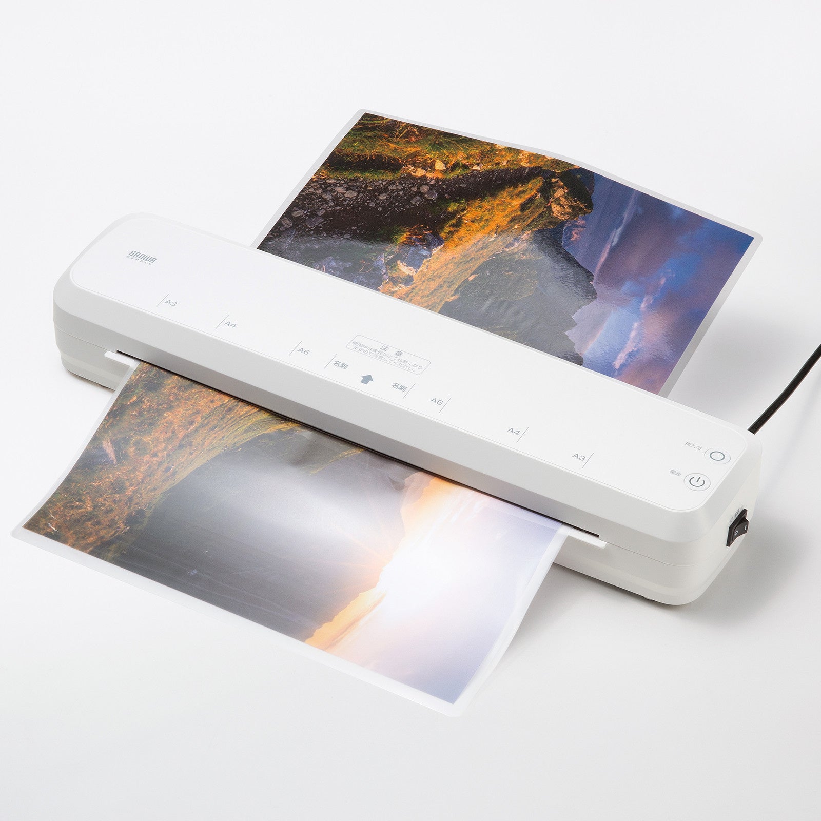 サンワサプライ、A3対応のラミネーターを発売 - 画像7