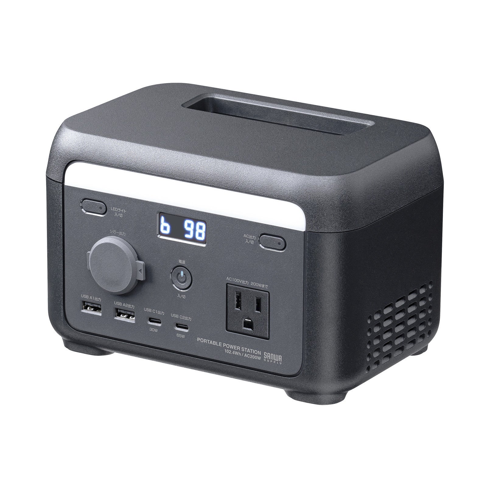 サンワサプライ、超小型ポータブル電源「BTL-RDC45」を発売 - 画像3