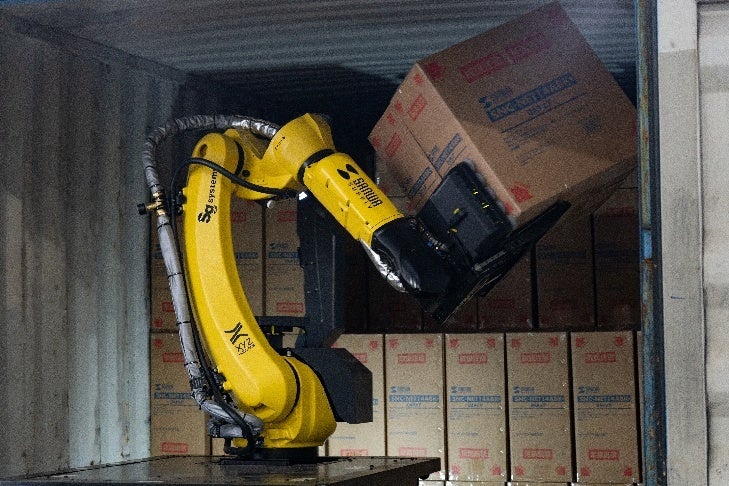サンワサプライとSGシステム、西日本物流センターにAI荷下ろしロボットを導入|西日本物流センターでの導入における性能向上
