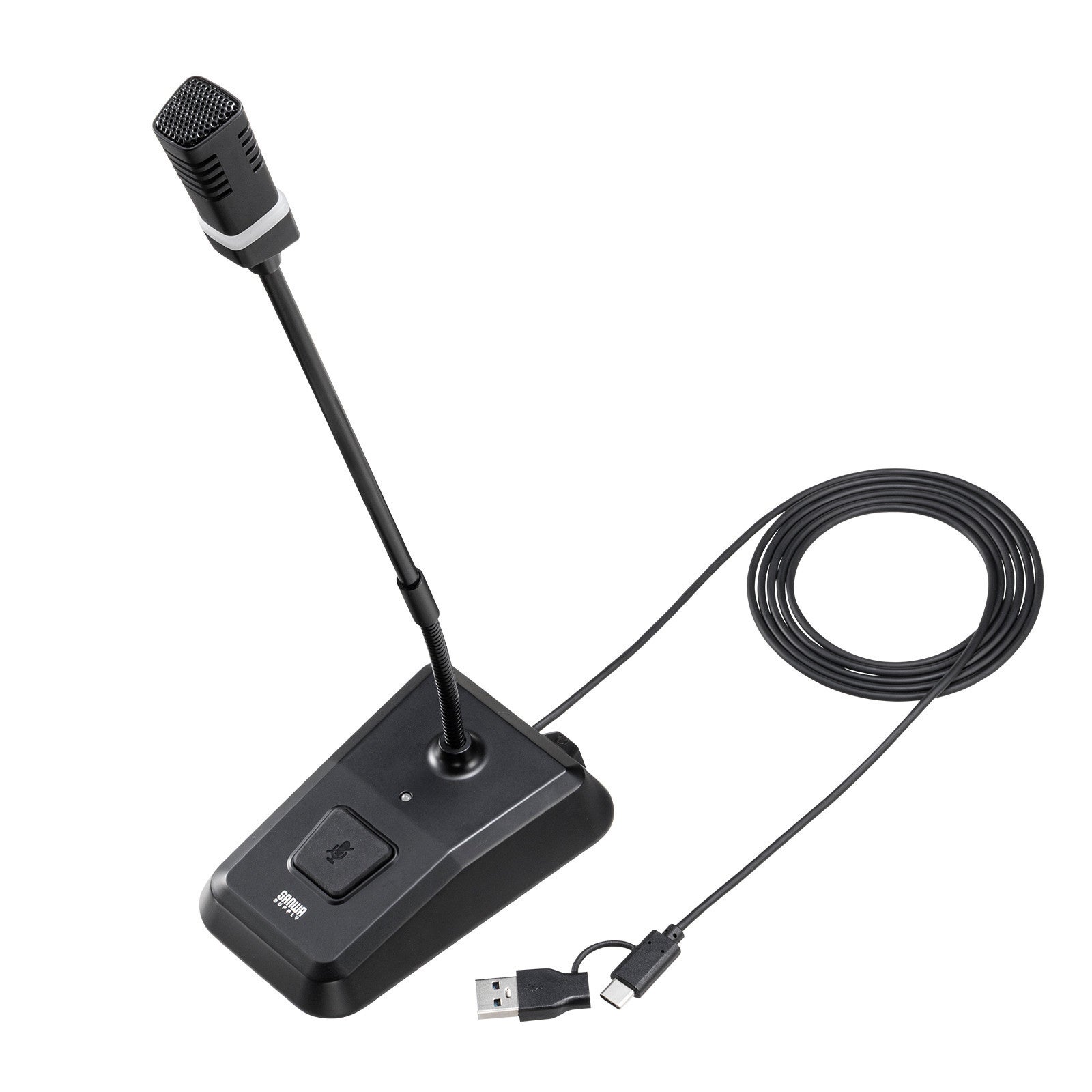 サンワサプライ、ノイズ低減USBマイクを発売 - 画像3