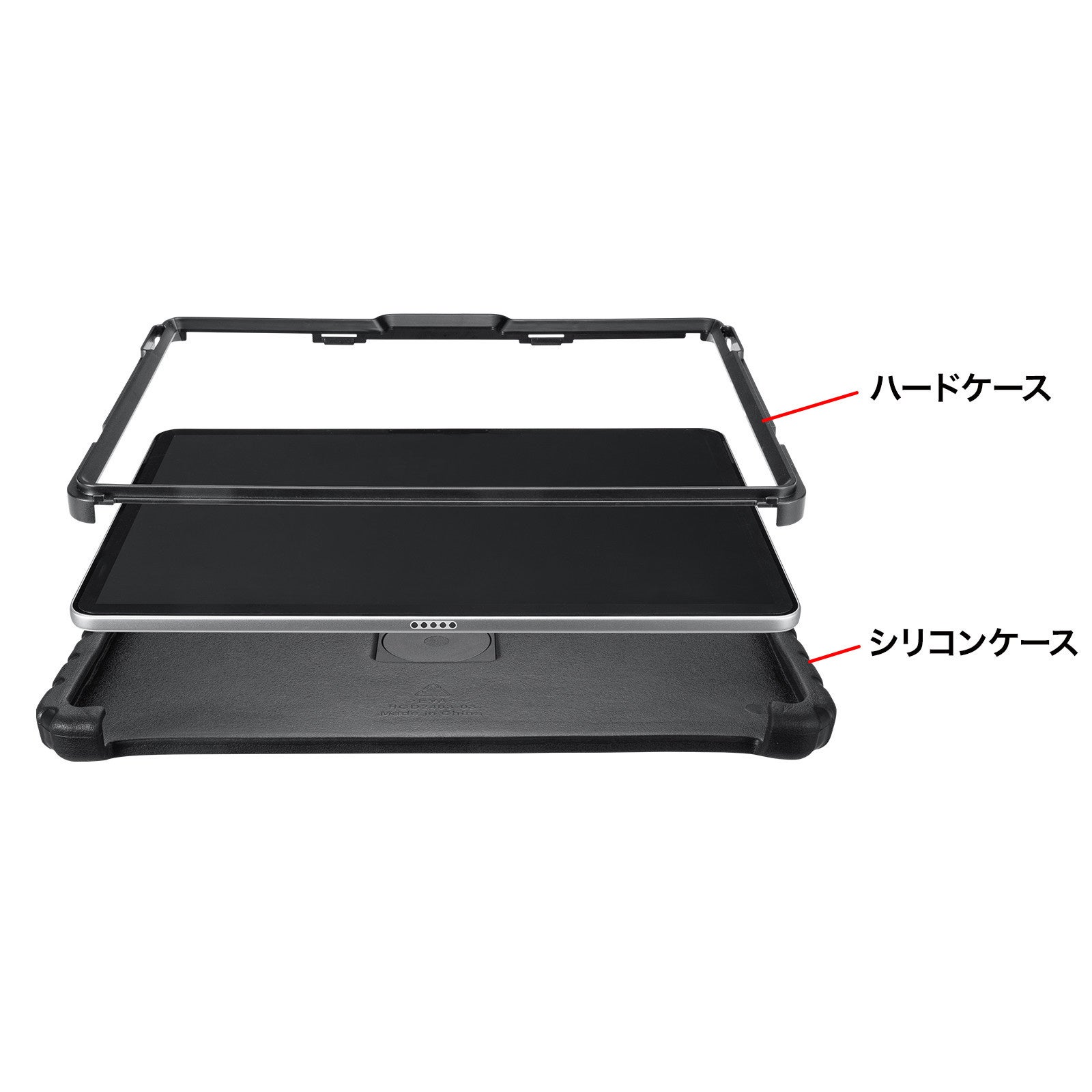 サンワサプライ、Surface Pro 12インチ用耐衝撃ケースを6月中旬発売 - 画像4