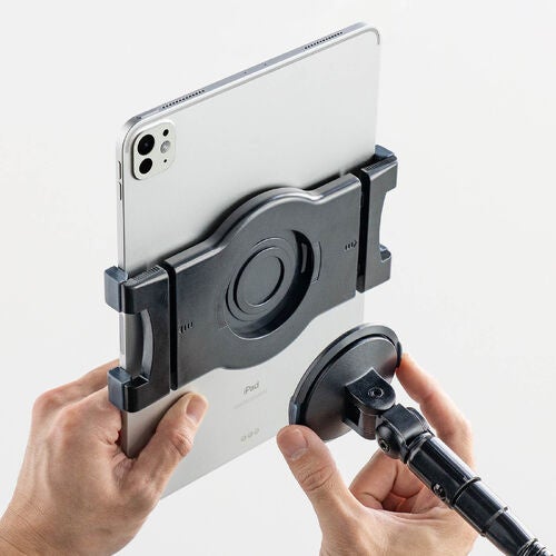 サンワダイレクト、高さ190cmまで調節可能な床置きタブレットスタンドを発売 - 画像8