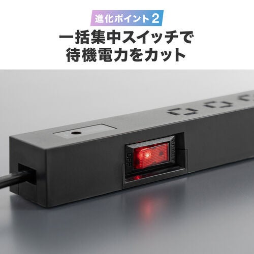 サンワダイレクト、マグネット付きスリム電源タップを発売 - 画像7