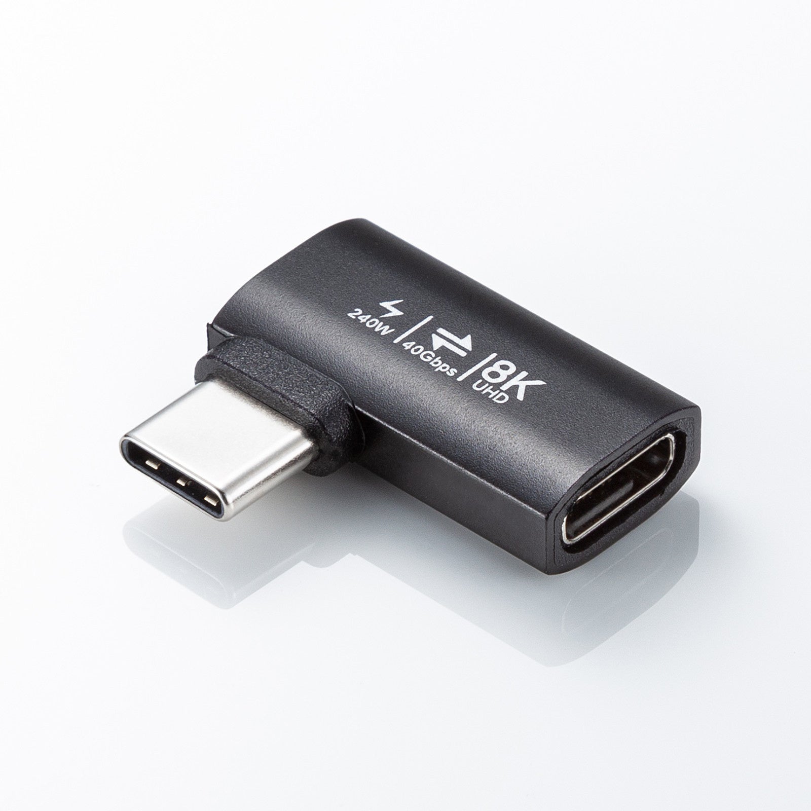 サンワサプライ、USB PD 240W/40Gbps対応のType-C L字変換アダプタを発売 - 画像3