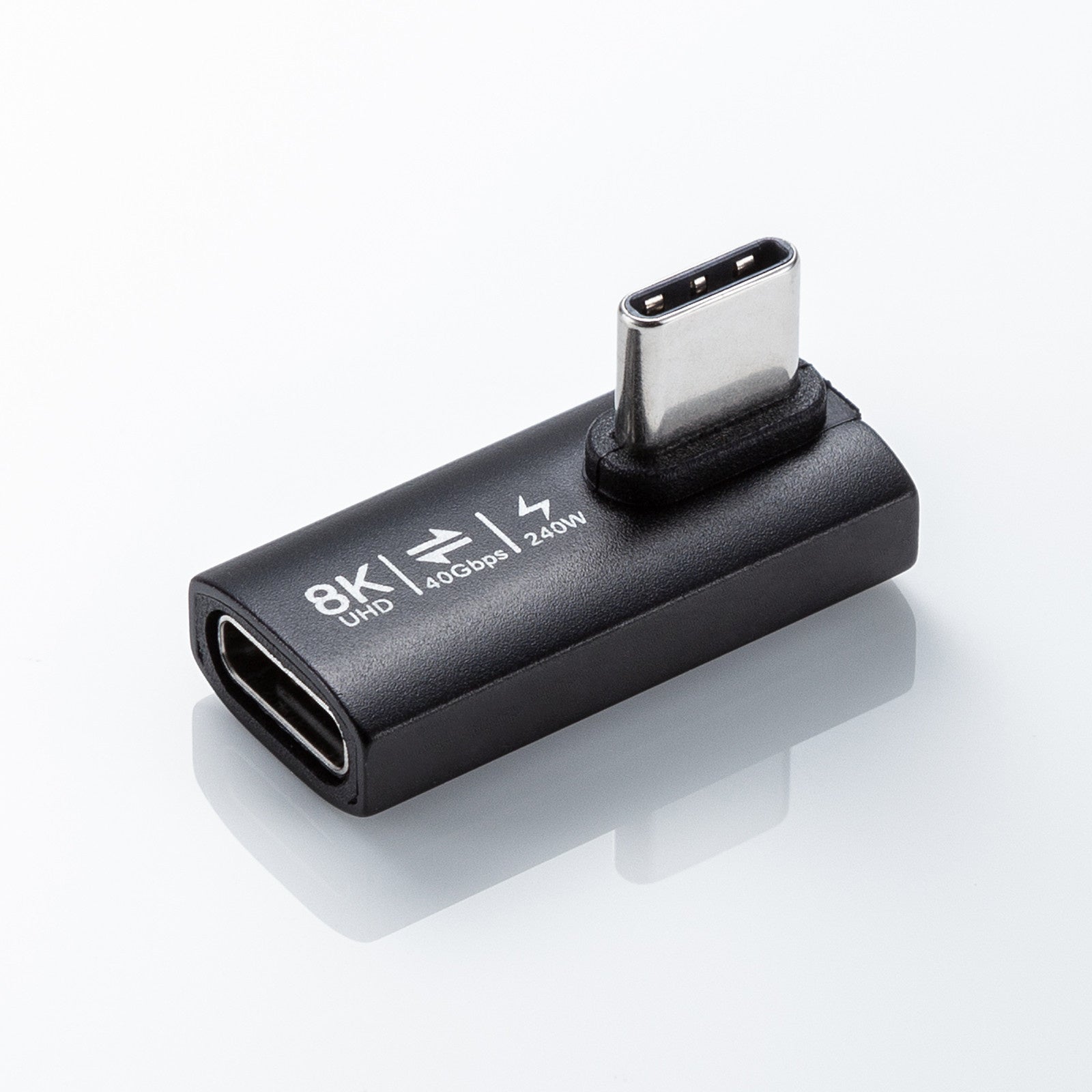 サンワサプライ、USB PD 240W/40Gbps対応のType-C L字変換アダプタを発売 - 画像4