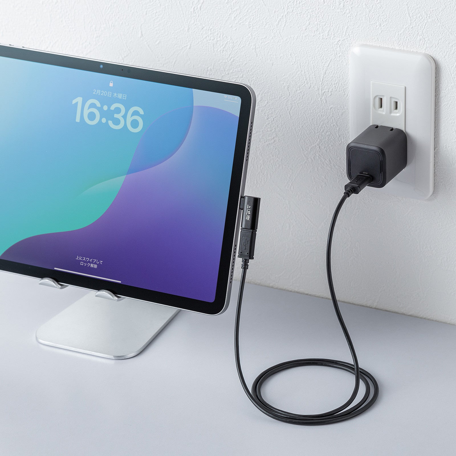 サンワサプライ、USB PD 240W/40Gbps対応のType-C L字変換アダプタを発売 - 画像6