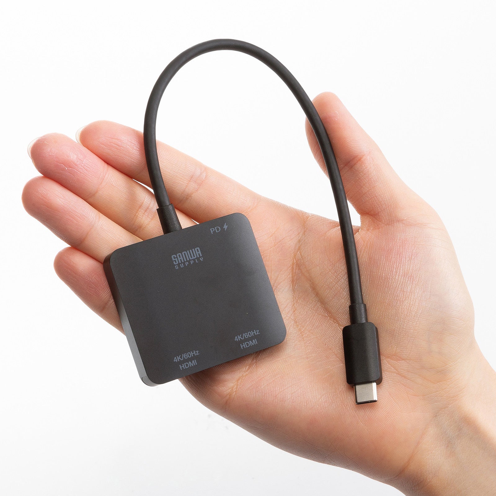 サンワサプライ、PD充電対応＆2画面出力のUSB Type-C変換アダプタを発売 - 画像5