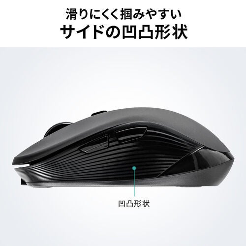 サンワダイレクト、USB-C充電対応の静音ワイヤレスマウス3種を発売|製品ラインアップと価格