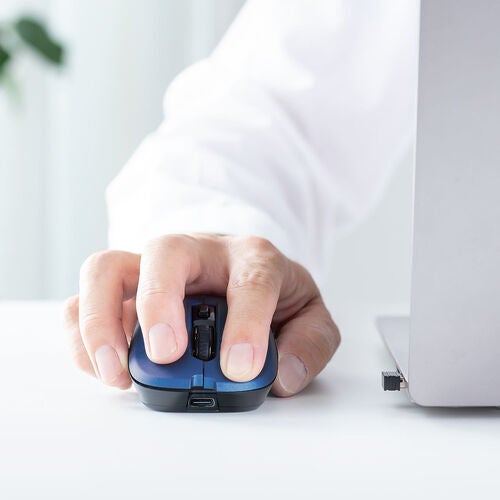 サンワダイレクト、USB-C充電対応の静音ワイヤレスマウス3種を発売|製品ラインアップと価格