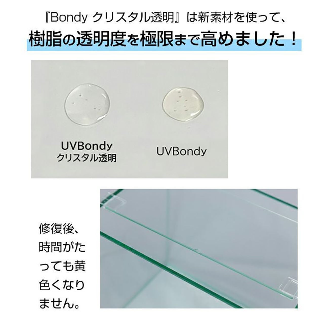 サンワダイレクト、約4秒で硬化する液体プラスチック「UV-Bondy」を発売 - 画像4